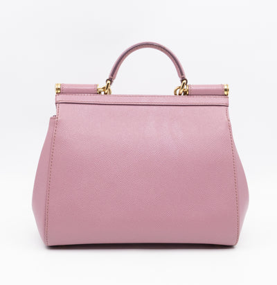 Sicily Small Dauphine Mauve Leather