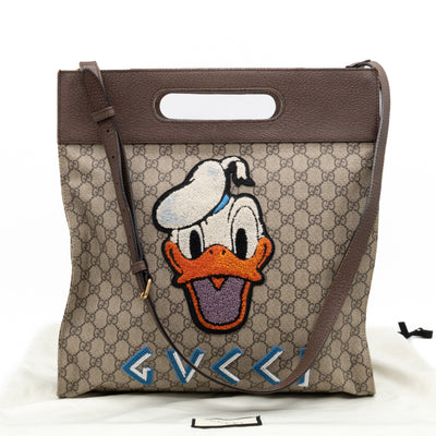Gucci x Disney Neo Vintage Donald Duck Tote GG Supreme