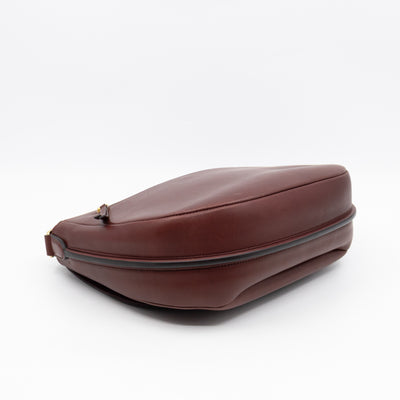 Trotteur Messenger Bag Burgundy Leather