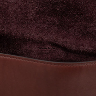 Trotteur Messenger Bag Burgundy Leather