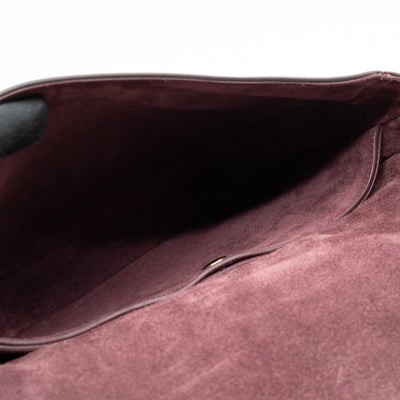 Trotteur Messenger Bag Burgundy Leather