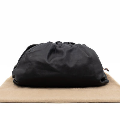 The Pouch Smooth Black Leather