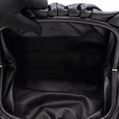 The Pouch Smooth Black Leather