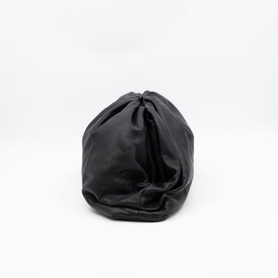 The Pouch Smooth Black Leather
