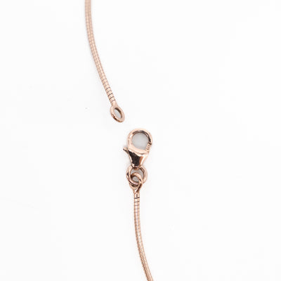 Cage d'H Pendant Necklace Parme Enamel