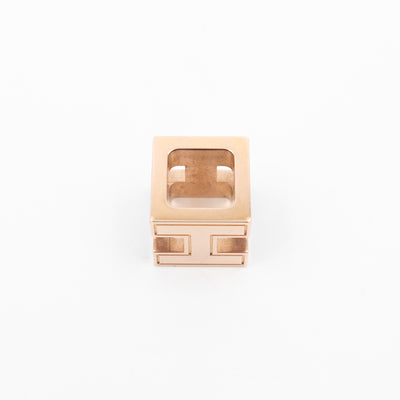 Cage d'H Pendant Necklace Parme Enamel