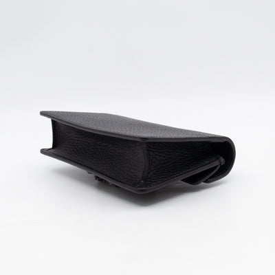 Dionysus Super Mini Black Leather