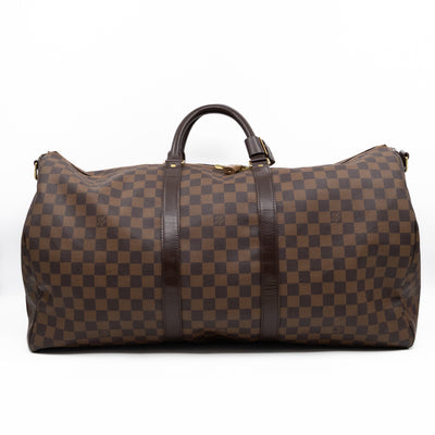 Keepall 55 Damier Ebene