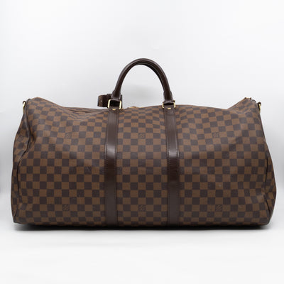 Keepall 55 Damier Ebene