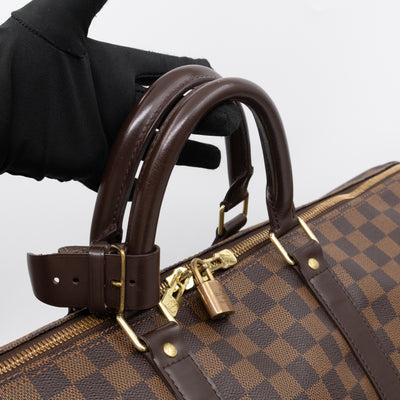 Keepall 55 Damier Ebene
