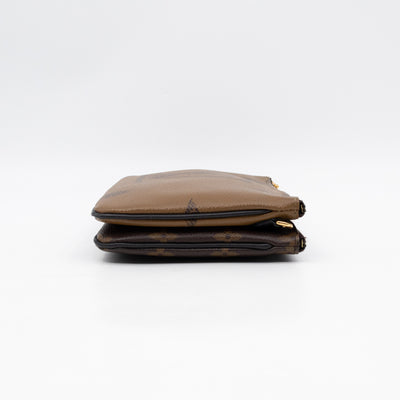 Double Zip Pochette Monogram Giant Reverse