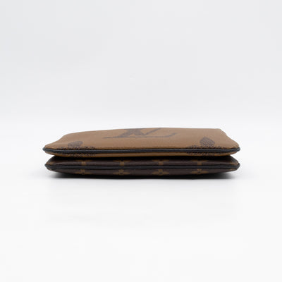 Double Zip Pochette Monogram Giant Reverse