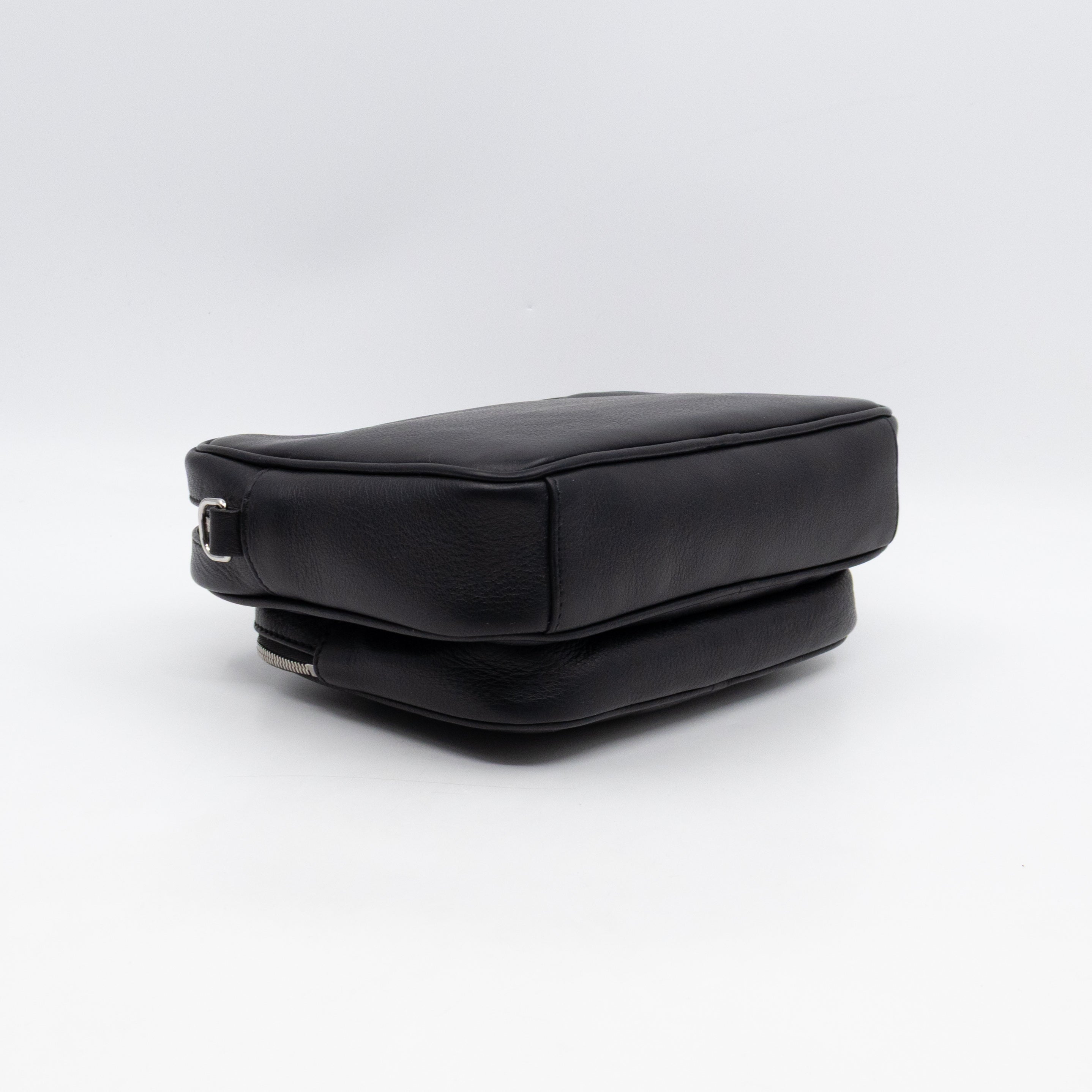 Everyday Crossbody Bag Black Leather