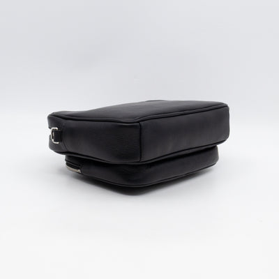Everyday Crossbody Bag Black Leather