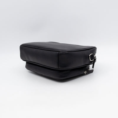 Everyday Crossbody Bag Black Leather