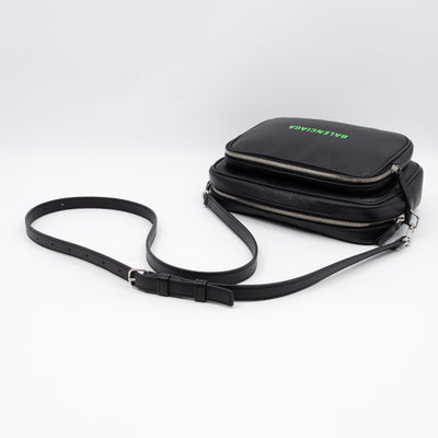 Everyday Crossbody Bag Black Leather