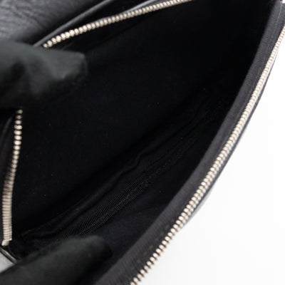 Everyday Crossbody Bag Black Leather