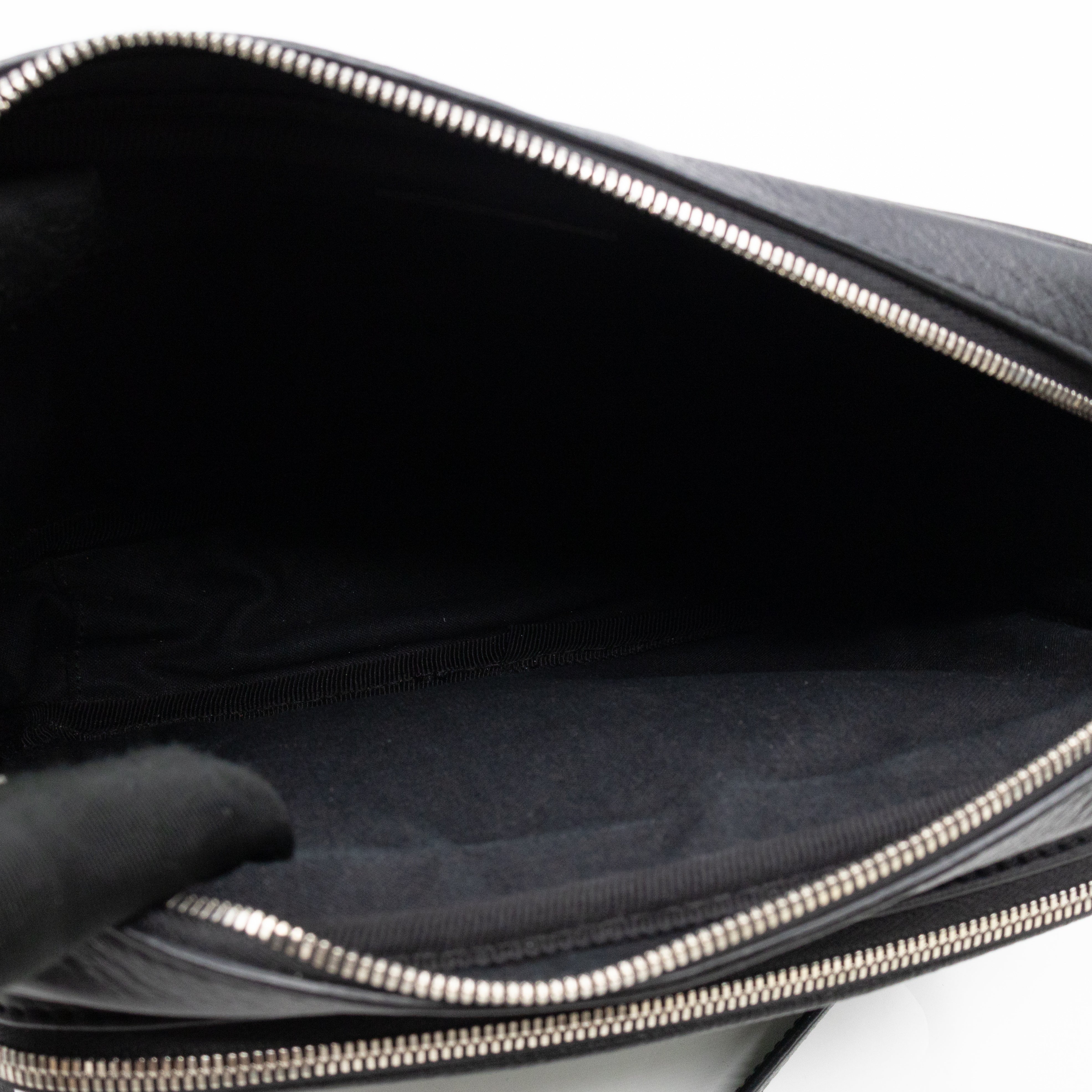Everyday Crossbody Bag Black Leather