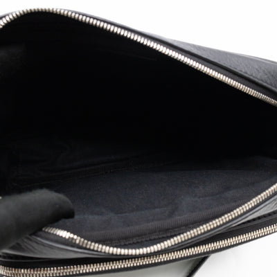 Everyday Crossbody Bag Black Leather