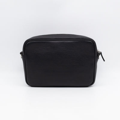 Everyday Crossbody Bag Black Leather