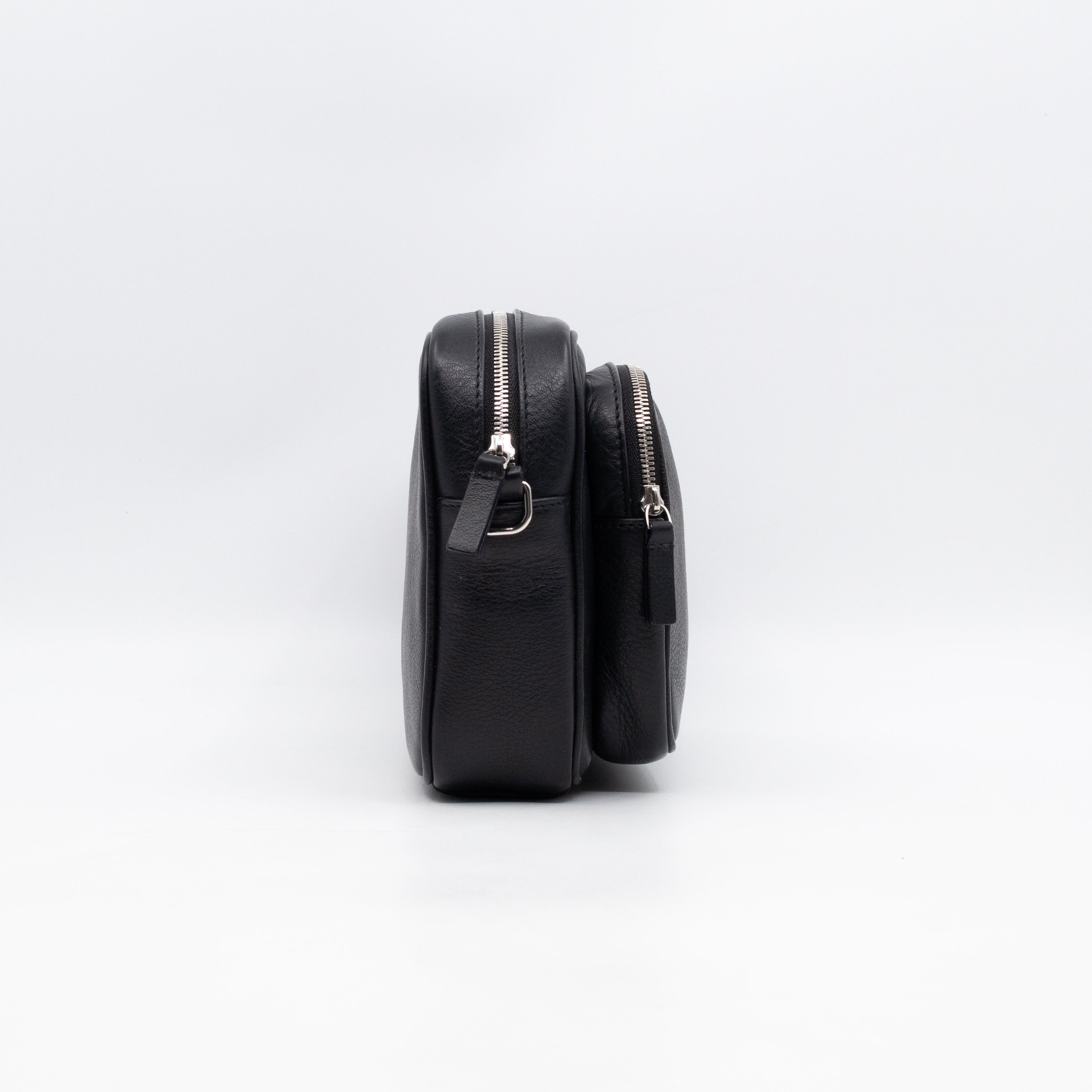 Everyday Crossbody Bag Black Leather