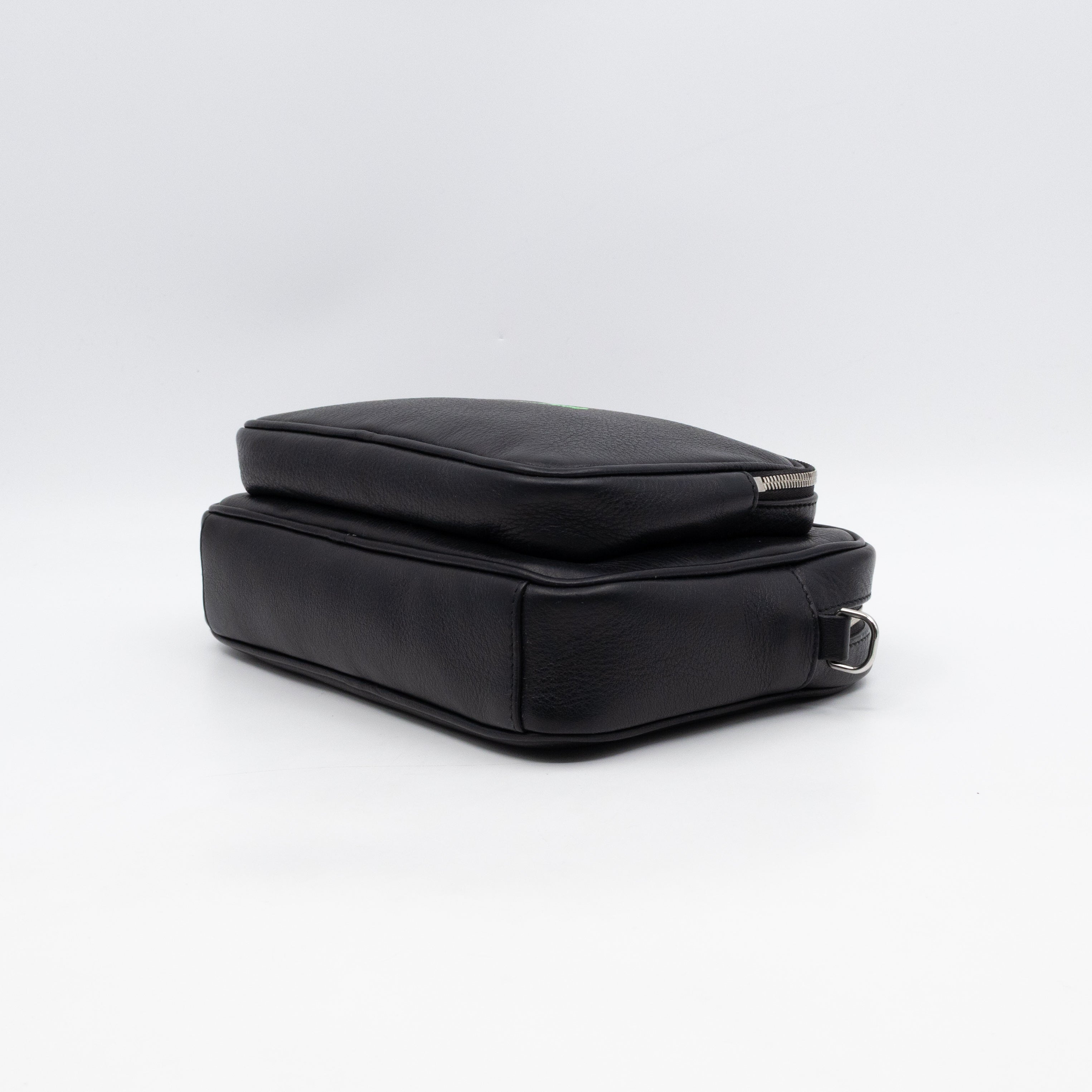 Everyday Crossbody Bag Black Leather
