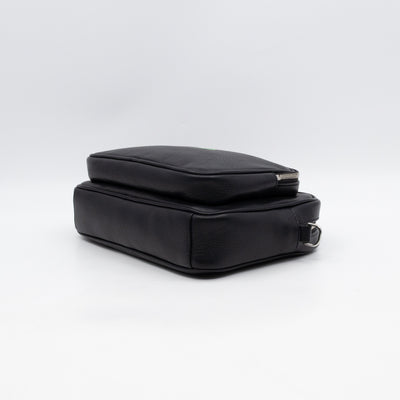 Everyday Crossbody Bag Black Leather