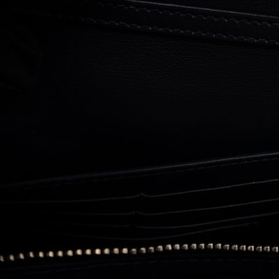 Miss Dior Promenade Wallet on Chain Royal Blue Patent Leather