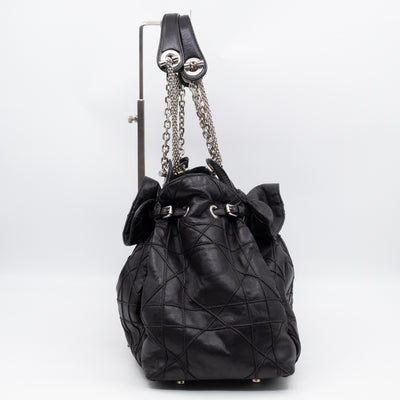 Dior Le Trente Tote Black Cannage Leather