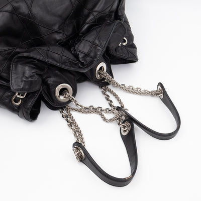 Dior Le Trente Tote Black Cannage Leather