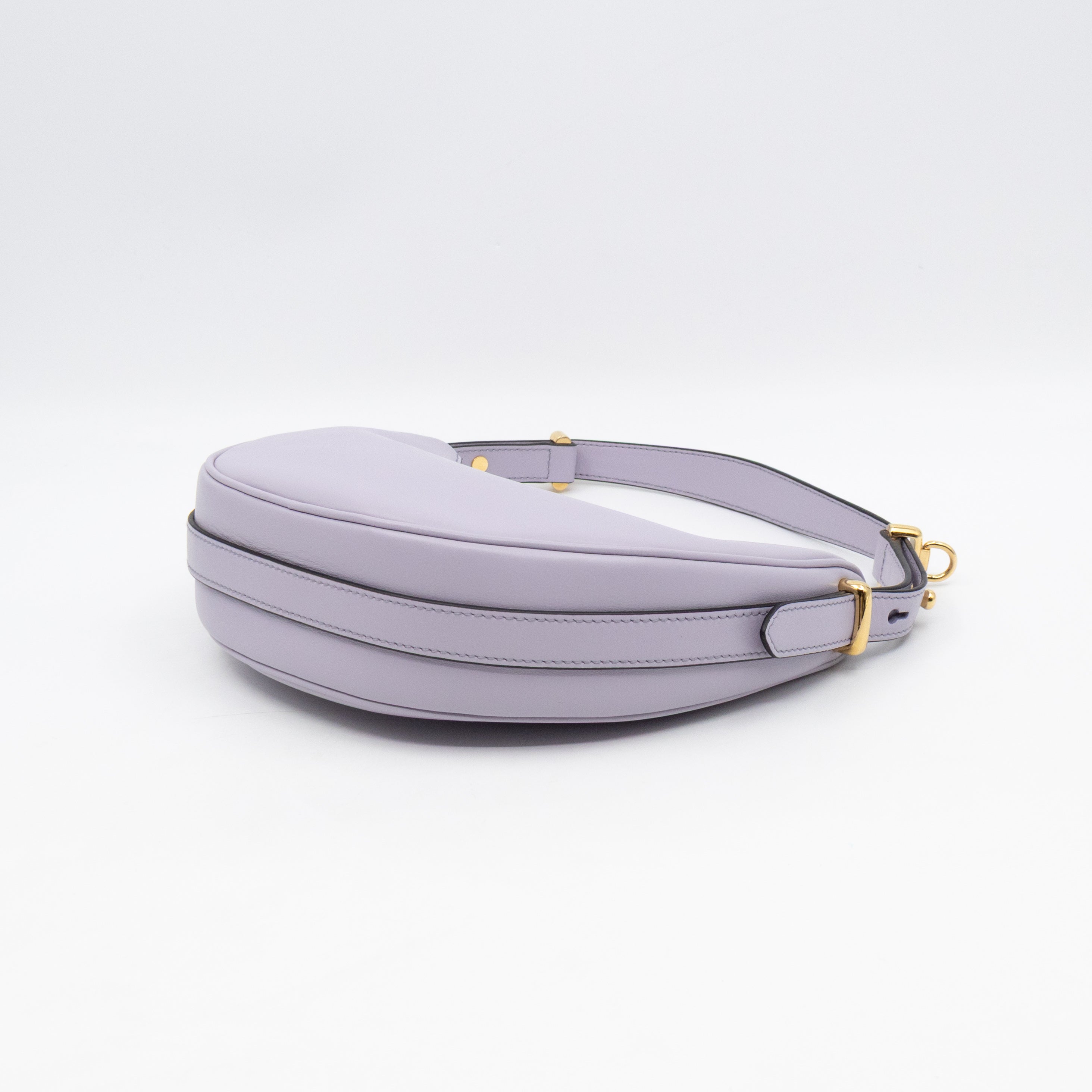 Arque Small Shoulder Bag Lilac Leather