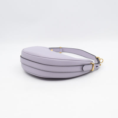 Arque Small Shoulder Bag Lilac Leather