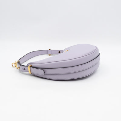 Arque Small Shoulder Bag Lilac Leather
