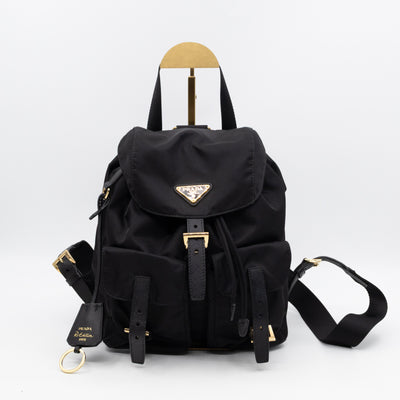 Re-edition 1978 Re-nylon Small Black Backpack