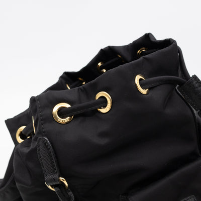 Re-edition 1978 Re-nylon Small Black Backpack