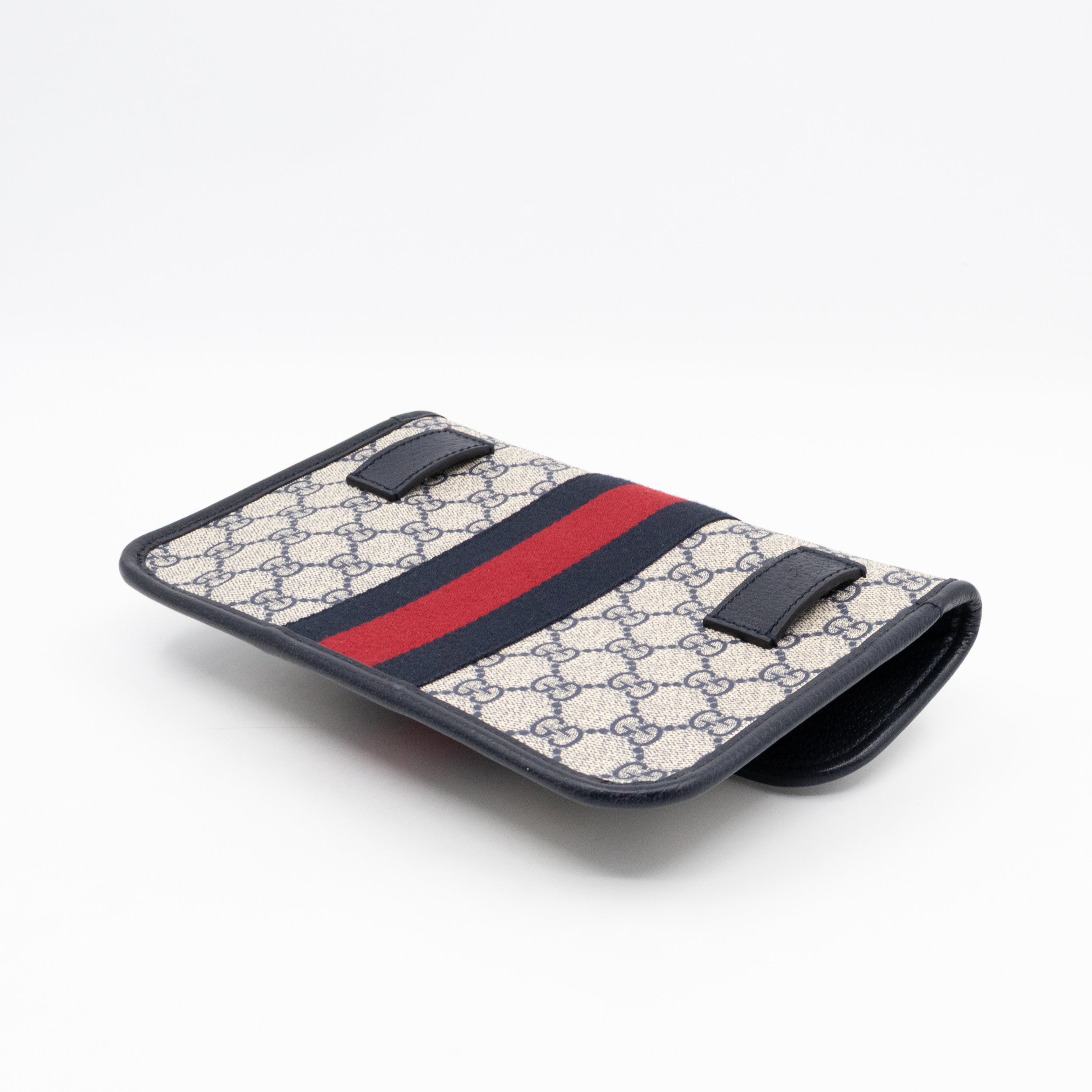 Ophidia Small Belt bag GG Supreme Navy Leather 85/34