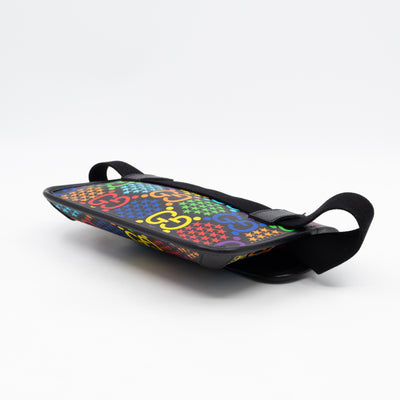 GG Belt Bag Black GG Psychedelic Canvas