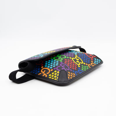 GG Belt Bag Black GG Psychedelic Canvas