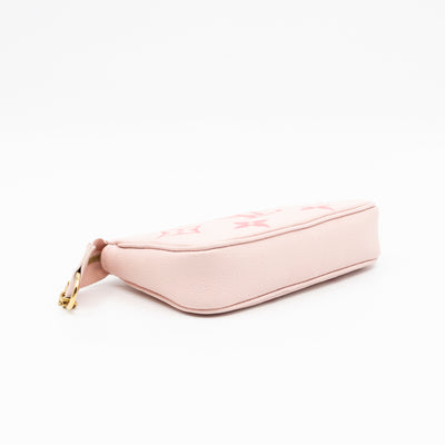 Mini Pochette Accessoires Monogram Empreinte By The Pool Pink