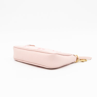 Mini Pochette Accessoires Monogram Empreinte By The Pool Pink