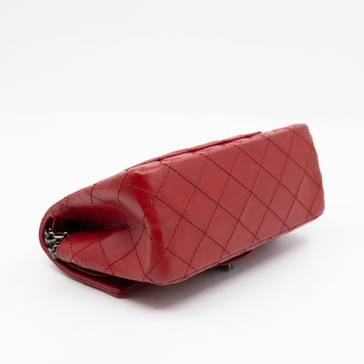 2.55 Reissue Mini Double Flap Red Leather