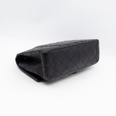 2.55 Reissue 227 Double Flap Bag Black Leather