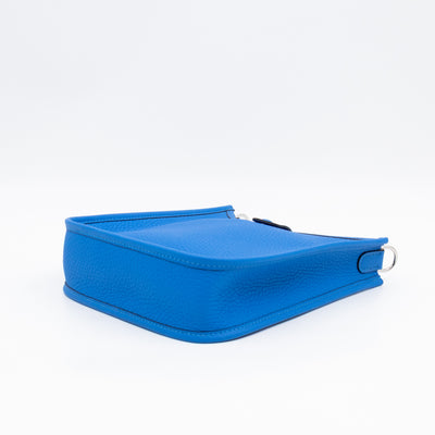 Evelyne 16 Mini Bleu Hydra Leather