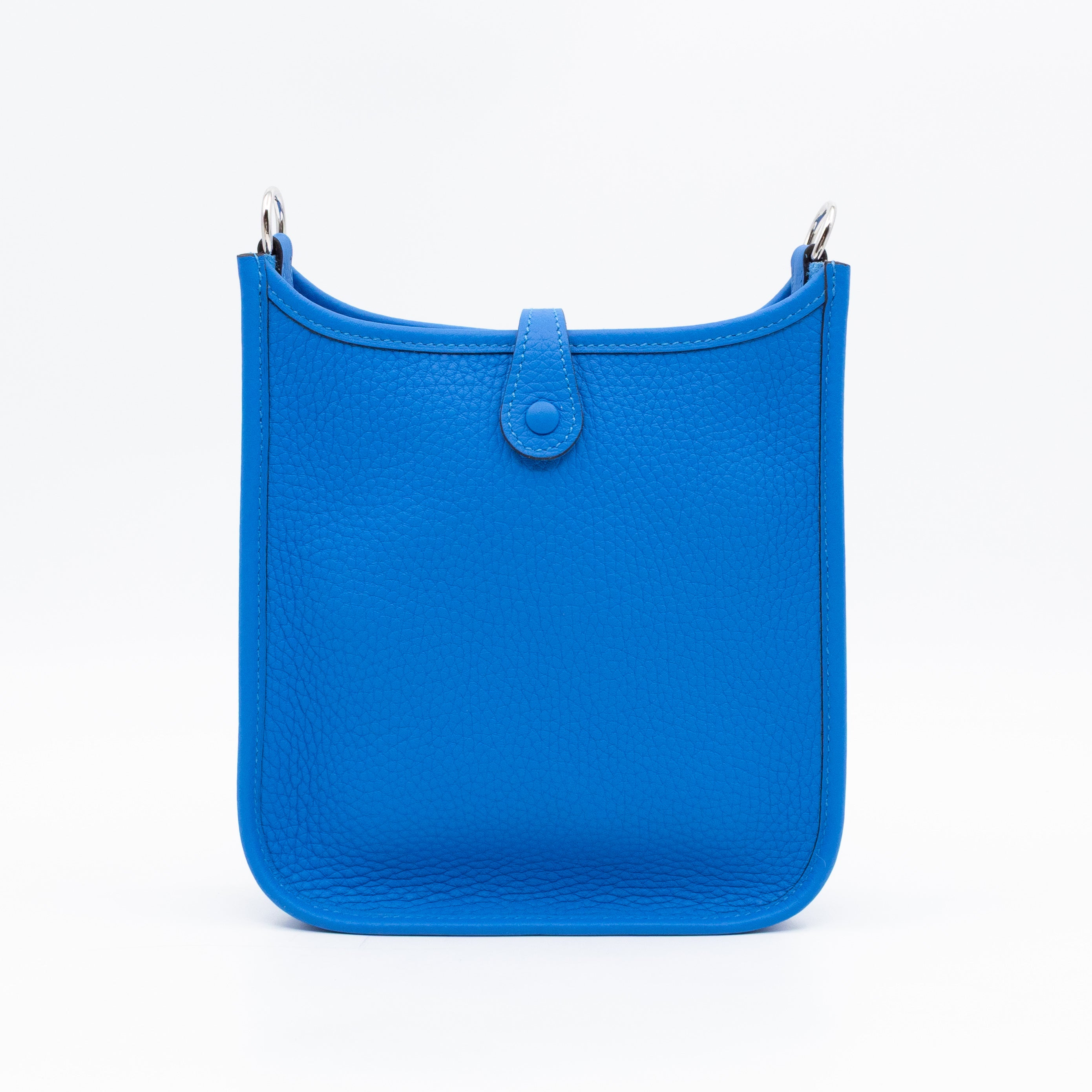 Evelyne 16 Mini Bleu Hydra Leather