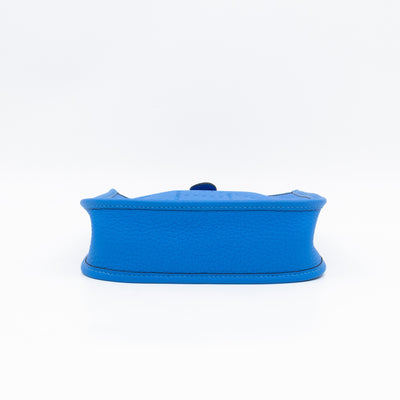 Evelyne 16 Mini Bleu Hydra Leather
