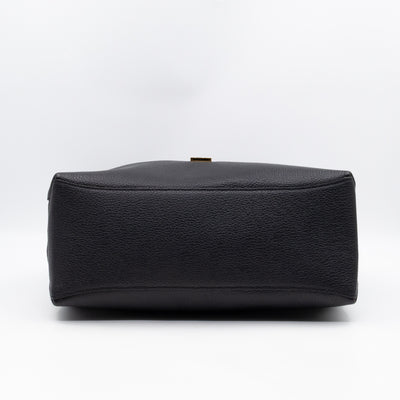 Freya Hobo Large Black Leather