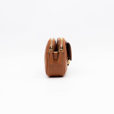 Easy 2 Baguette Matte Brandy Leather