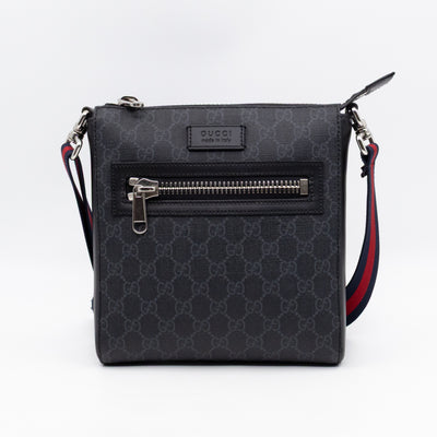 Small Messenger GG Supreme Black