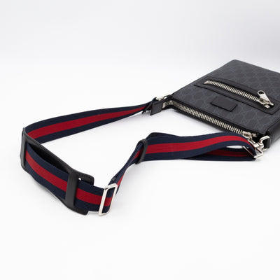 Small Messenger GG Supreme Black