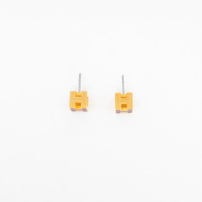 Cage d'H Earrings Red Gold